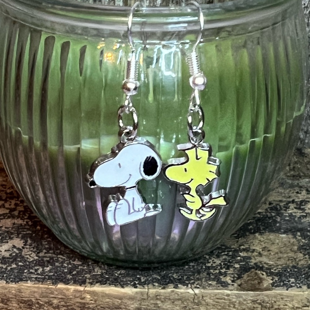 Snoopy and Woodstock Earrings